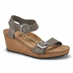 Birkenstock Women's Soley LTR Wedge Sandal - -ShoeVibe Sales Shop 1022835 XXX 2