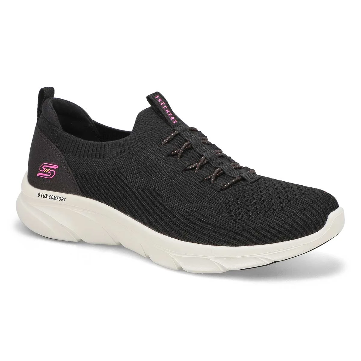 Skechers Womens D'Lux Comfort Slip On Sneaker 4 Skechers Womens D'Lux Comfort Slip On Sneaker - Image 2