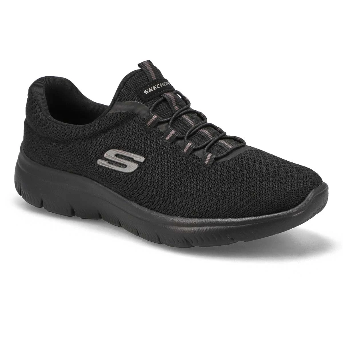 Skechers Women's Summits Sneaker - Black 3 Skechers Women's Summits Sneaker - Black