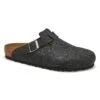 Birkenstock Men's Boston Wool Clog - Anthraci -ShoeVibe Sales Shop 160371 M XXX