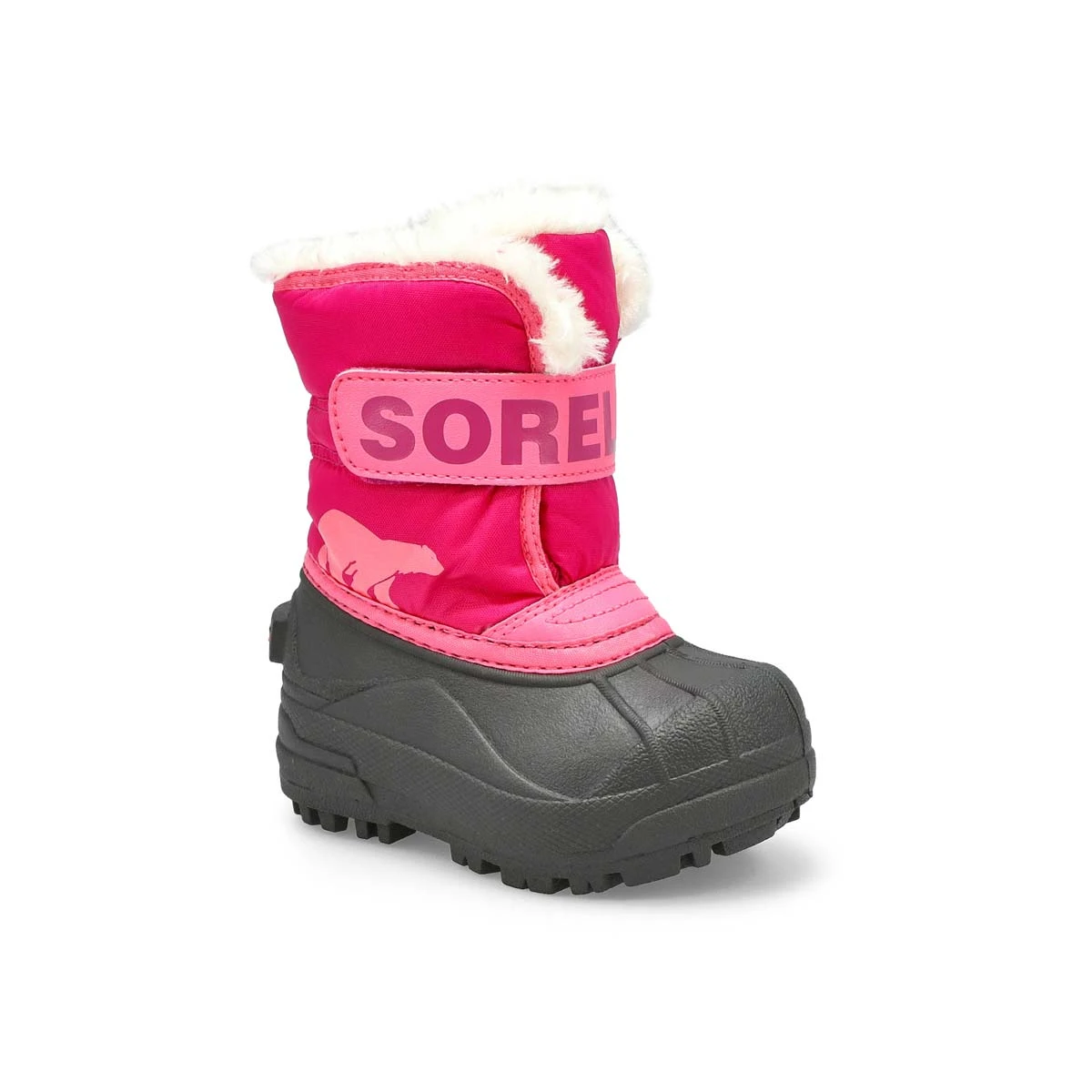 Sorel Infants' Snow Commander Boot - Pink /Bl 3 Sorel Infants' Snow Commander Boot - Pink /Bl