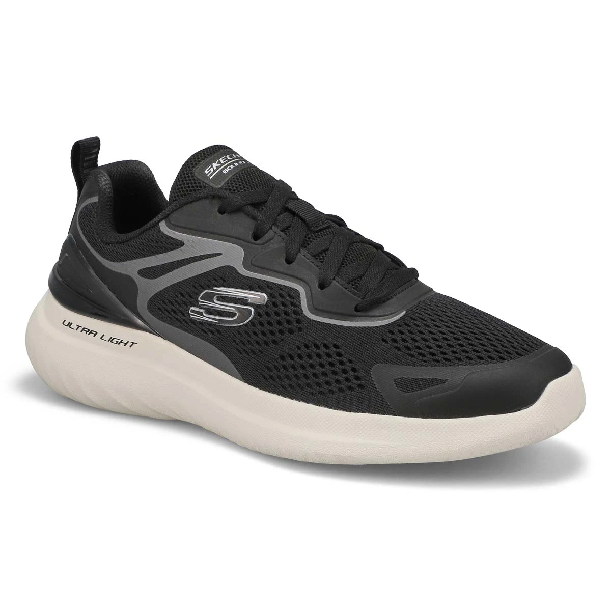 Skechers Men's Bounder 2.0 Sneaker - Black/Gr 3 Skechers Men's Bounder 2.0 Sneaker - Black/Gr