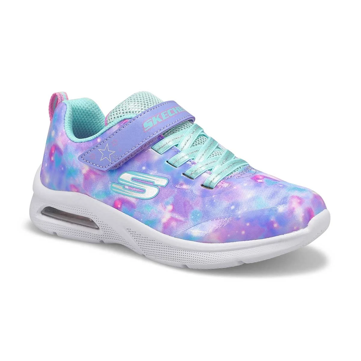 Skechers Girls' Microspec Max Sneaker - Black 4 Skechers Girls' Microspec Max Sneaker - Black - Image 2