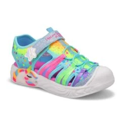 Skechers Girls' Unicorn Dreams Explorer Sanda