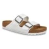 Birkenstock Women's Arizona BF Sandal - White -ShoeVibe Sales Shop 552681 XXX