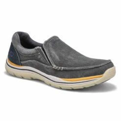 Skechers Men's Avillo Shoes - Navy 9 Skechers Men's Avillo Shoes - Navy -ShoeVibe Sales Shop 64109 BLU XXX 3