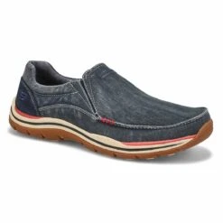 Skechers Men's Avillo Shoe - Blue 11 Skechers Men's Avillo Shoe - Blue -ShoeVibe Sales Shop 64109 NVY XXX 2
