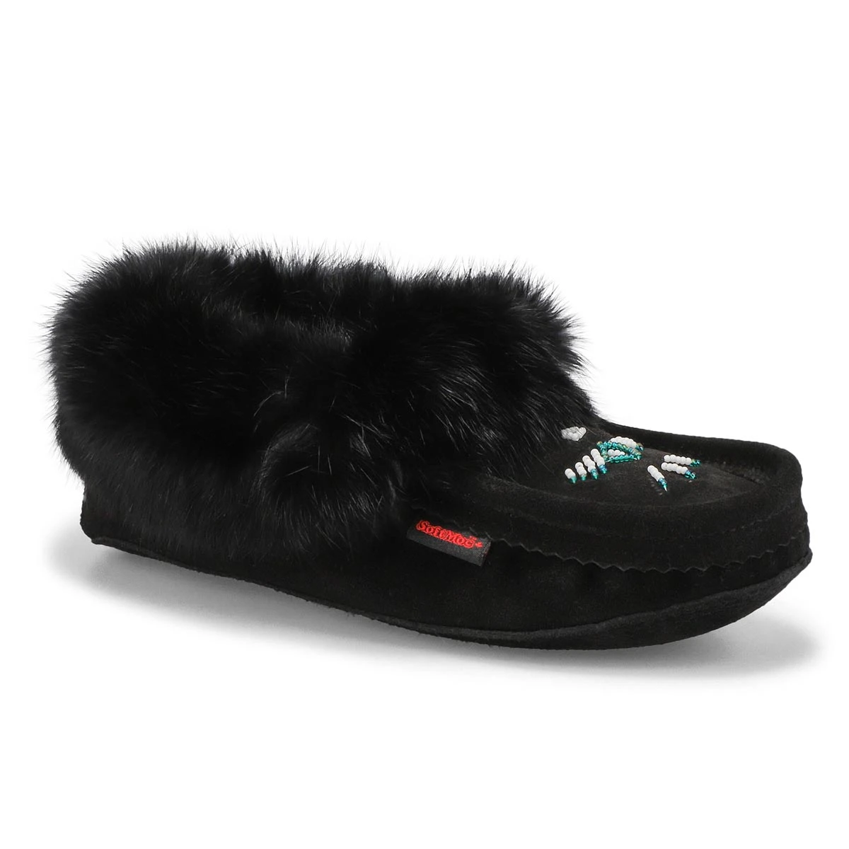 SoftMoc Women's SF600 Rabbitr Fur Moccasin - 4 SoftMoc Women's SF600 Rabbitr Fur Moccasin - - Image 2