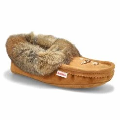 SoftMoc Women's SF600-BUL Rabbit Fur Moccasin -ShoeVibe Sales Shop 67720L XXX 8