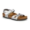 Birkenstock Kids' Rio BF Narrow Sandal - Silv -ShoeVibe Sales Shop 731483 XXX