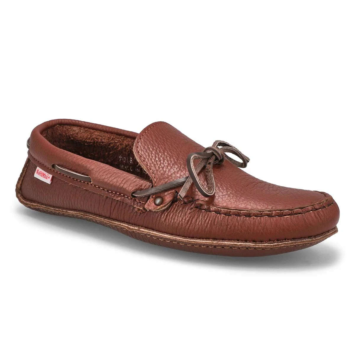 SoftMoc Men's 9018 Moccasin - Brown 3 SoftMoc Men's 9018 Moccasin - Brown