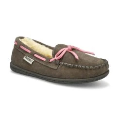 SoftMoc Girls' Bali Jr Ballerina Moccasin - C -ShoeVibe Sales Shop BALI JR GRY XXX 3