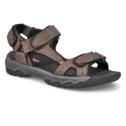SoftMoc Men's Barney Sandal - Brown 7 SoftMoc Men's Barney Sandal - Brown -ShoeVibe Sales Shop BARNEY GRY XXX 1