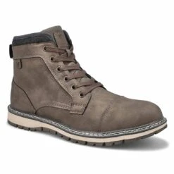 SoftMoc Men's Bucky Ankle Boot - Taupe
