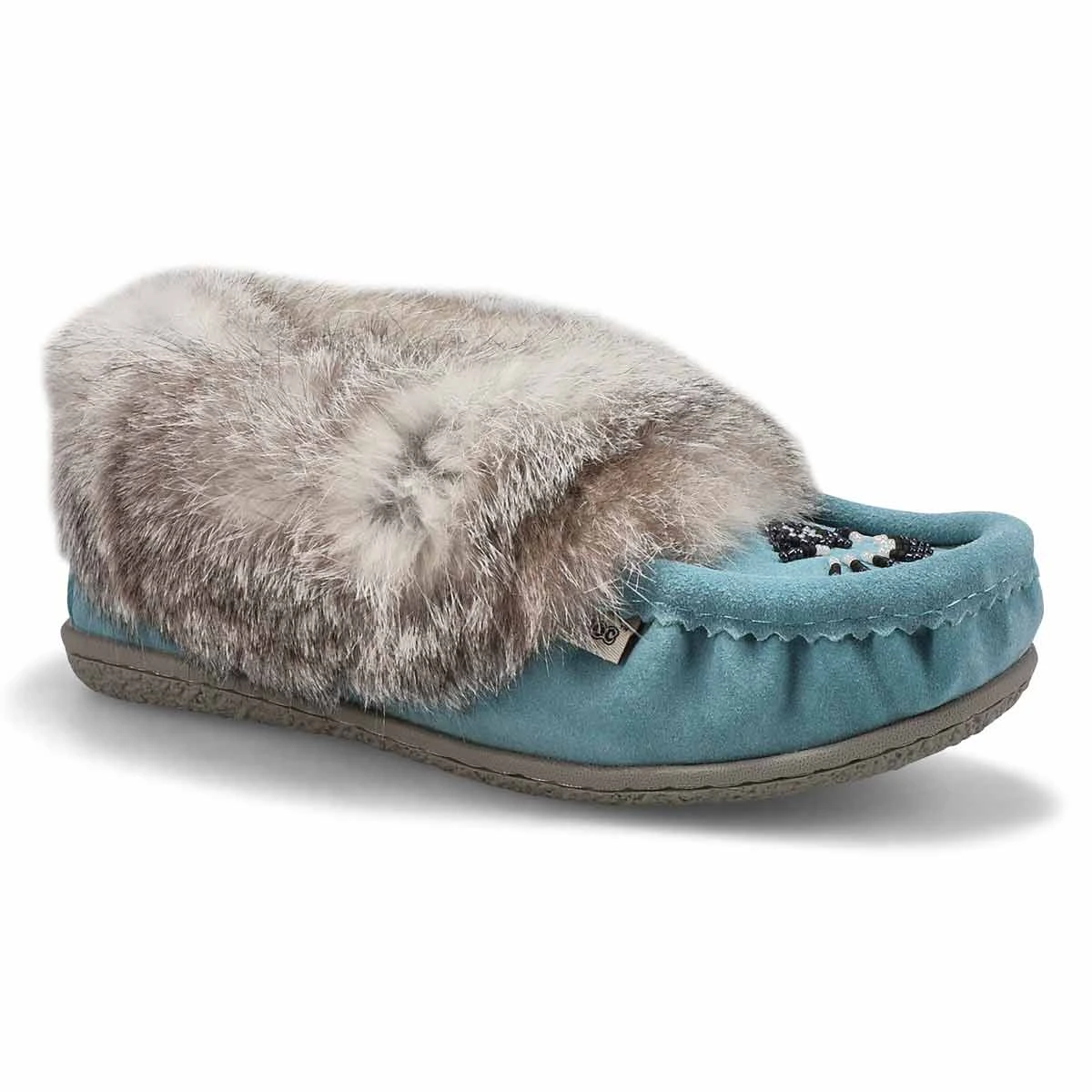 SoftMoc Women's Cute 5 Rabbit Fur Moccasin - 7 SoftMoc Women's Cute 5 Rabbit Fur Moccasin - - Image 5