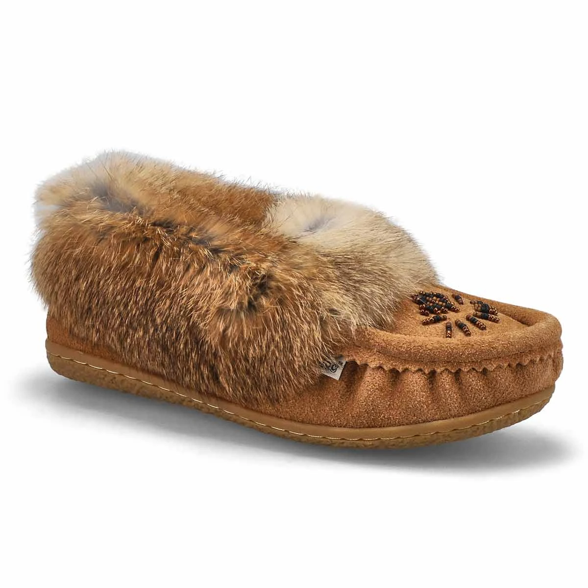 SoftMoc Women's Cute 5 Rabbit Fur Moccasin - 3 SoftMoc Women's Cute 5 Rabbit Fur Moccasin -