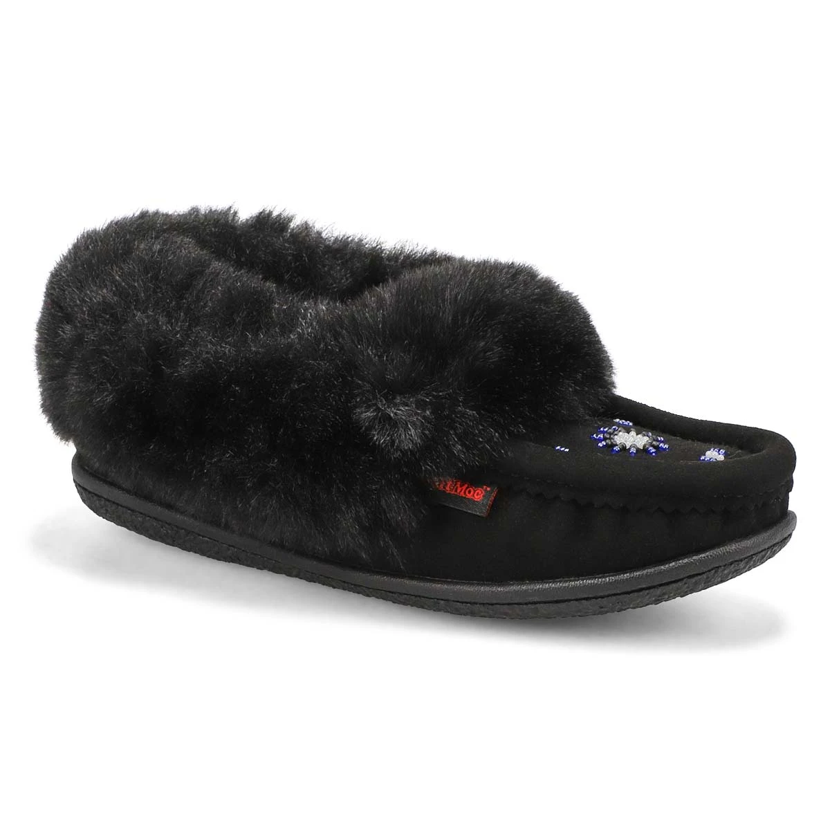 SoftMoc Women's Cute 5 V3 Faux Fur Vegan Moc 4 SoftMoc Women's Cute 5 V3 Faux Fur Vegan Moc - Image 2