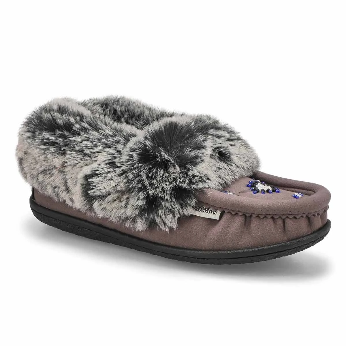SoftMoc Women's Cute 5 V3 Faux Fur Vegan Moc 6 SoftMoc Women's Cute 5 V3 Faux Fur Vegan Moc - Image 4