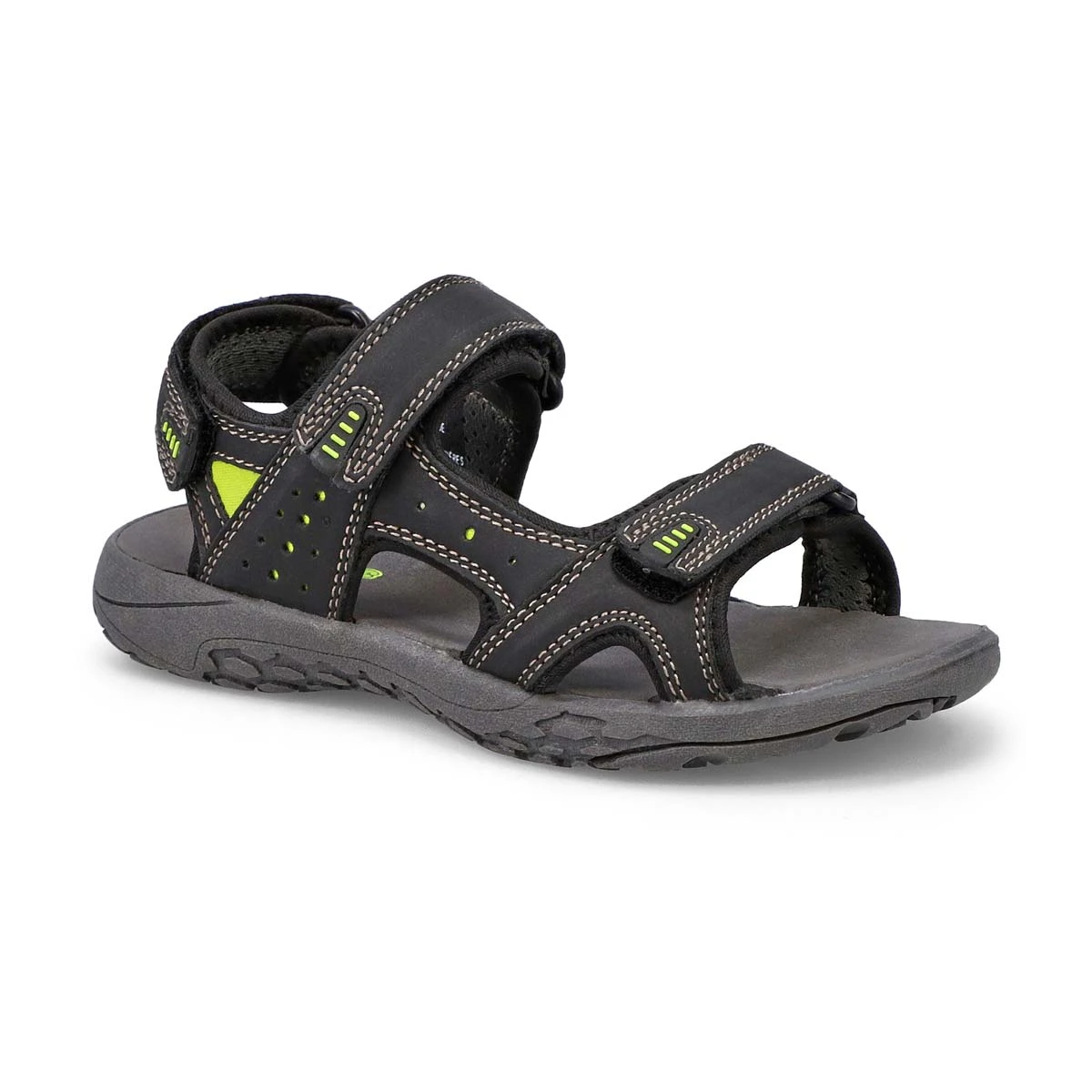 SoftMoc Boys's Diego Sandal - Black 3 SoftMoc Boys's Diego Sandal - Black