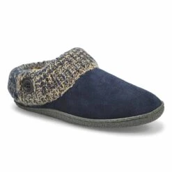 SoftMoc Women's Dini Memory Foam Slipper - Gr -ShoeVibe Sales Shop DINI NVY XXX 1