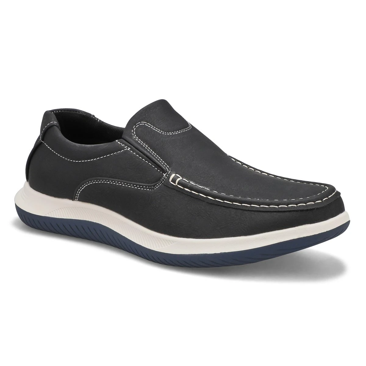 SoftMoc Men's Drill Slip On Casual Shoe - Gre 4 SoftMoc Men's Drill Slip On Casual Shoe - Gre - Image 2