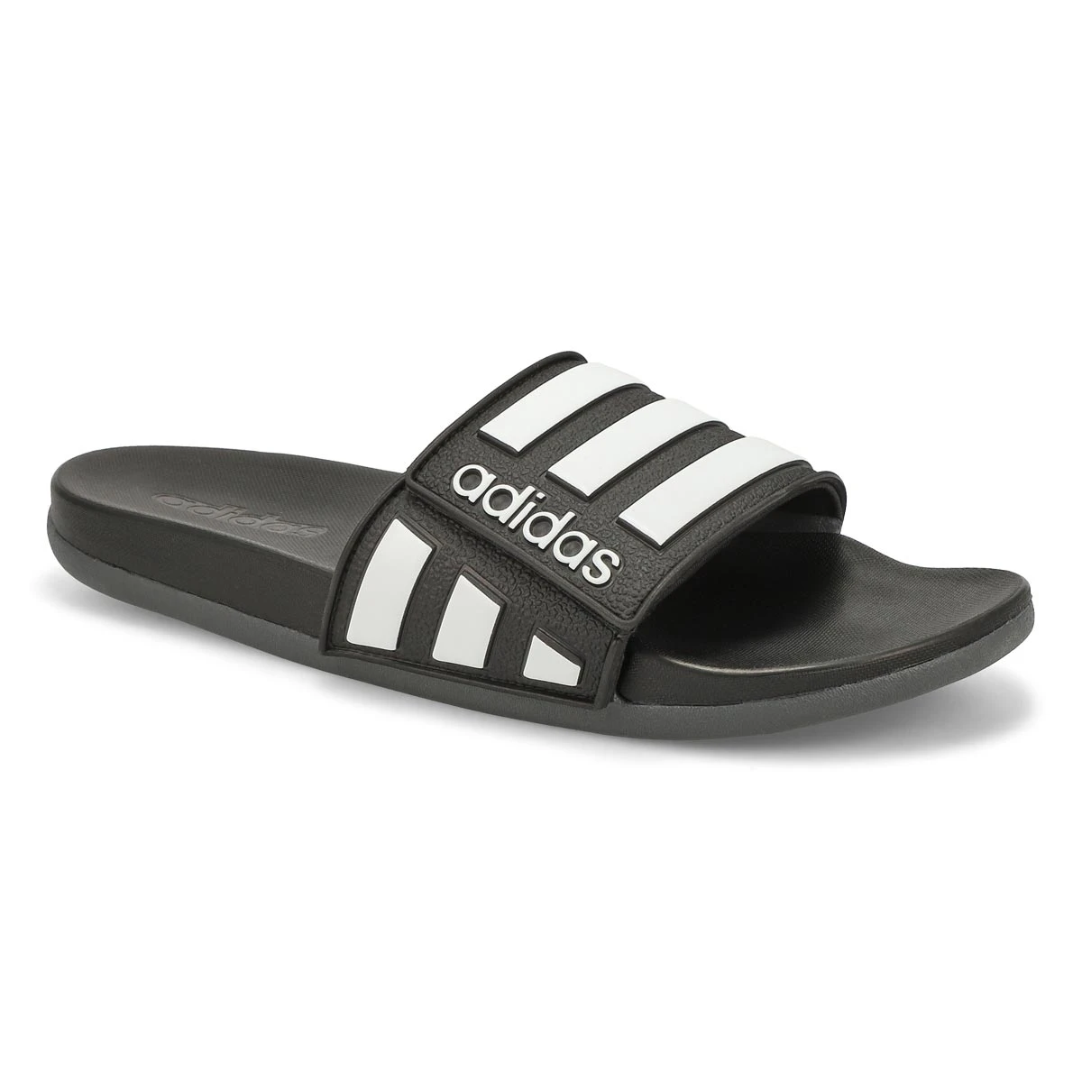 Adidas Men's Adilette Comfort ADJ Sandal- Bla 3 Adidas Men's Adilette Comfort ADJ Sandal- Bla
