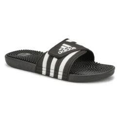 Adidas Men's Adissage Slide Sandal - Black/Wh