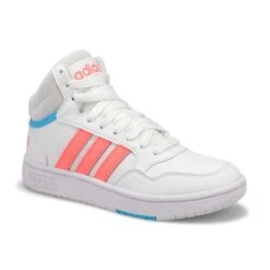 Adidas Kids' Hoops 3.0 High Top Sneaker -ShoeVibe Sales Shop GW6110 XXX 1