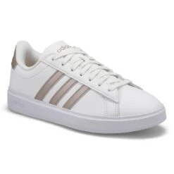 Adidas Women's Grand Court 2.0 Sneaker -White 10 Adidas Women's Grand Court 2.0 Sneaker -White -ShoeVibe Sales Shop GW9215 XXX 3