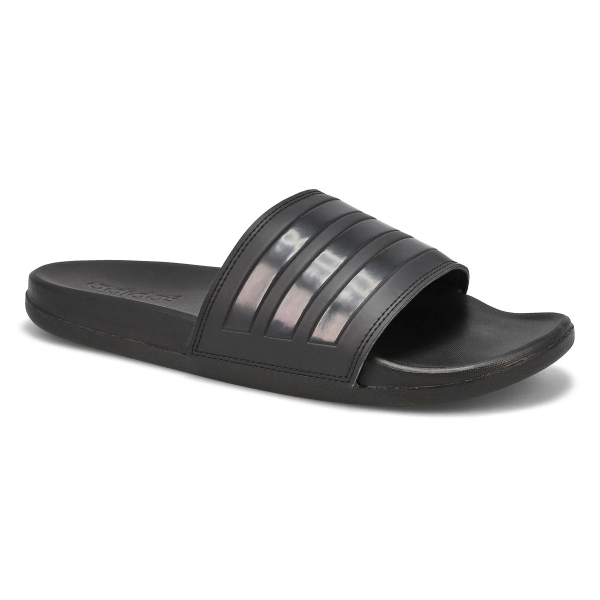 Adidas Mens' Adilette Comfort Sandal - Black/ 4 Adidas Mens' Adilette Comfort Sandal - Black/ - Image 2