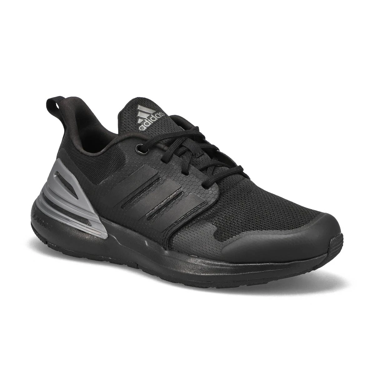 Adidas Kids' RapidaSport Sneaker - Black/Blac 3 Adidas Kids' RapidaSport Sneaker - Black/Blac
