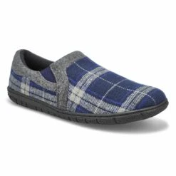 SoftMoc Men's Jacob Memory Foam Slipper - Bl -ShoeVibe Sales Shop JACOB NVYPLD XXX 2