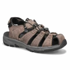 SoftMoc Men's Linus 2 Fisherman Sandal - Dark -ShoeVibe Sales Shop LINUS2 GRY XXX 2