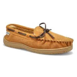 SoftMoc Men's Louie Lined Suede Moccasin - Gr 7 SoftMoc Men's Louie Lined Suede Moccasin - Gr -ShoeVibe Sales Shop LOUIE CHSNT XXX 2