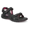 SoftMoc Women's Lucinda Sandal - Black/Fuchs