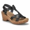 SoftMoc Woman's Paola Wedge Sandal - Black 2 SoftMoc Woman's Paola Wedge Sandal - Black -ShoeVibe Sales Shop PAOLA BLK XXX 1