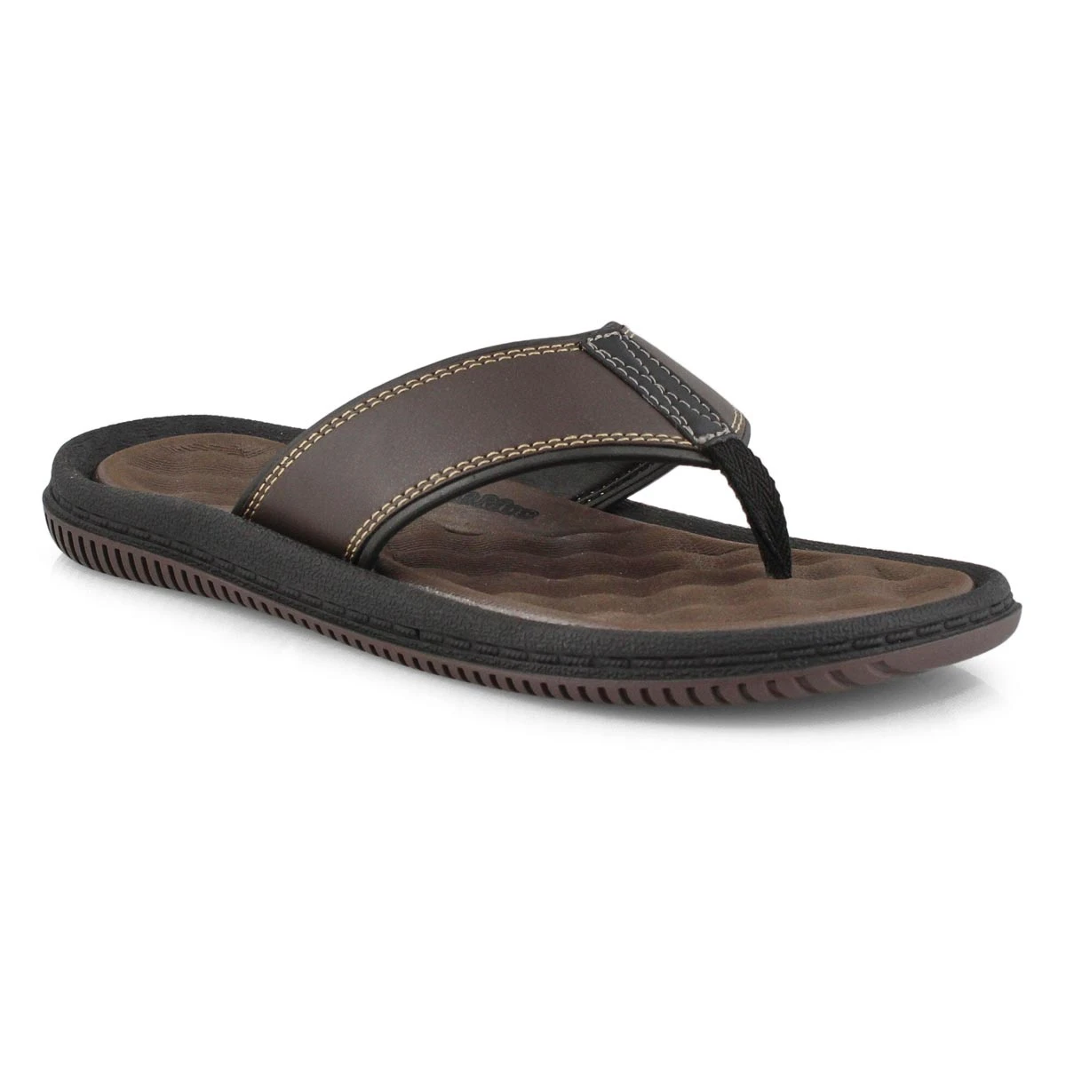 SoftMoc Men's Roland Thong Sandal - Brown 3 SoftMoc Men's Roland Thong Sandal - Brown