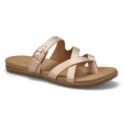 SoftMoc Women's Sandy Thong Sandal- Rose Gold