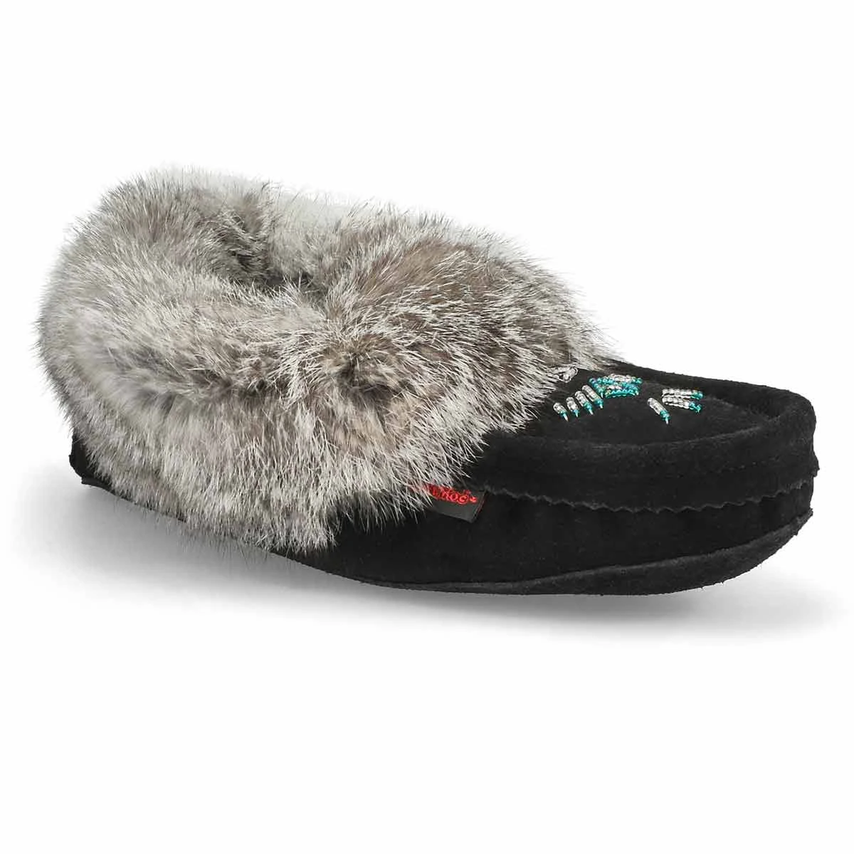 SoftMoc Women's SF600 Rabbit Fur Moccasin - L 8 SoftMoc Women's SF600 Rabbit Fur Moccasin - L - Image 6