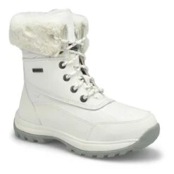 SoftMoc Women's Shanice Waterproof Boot - Whi