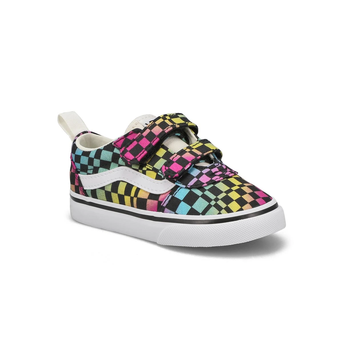 Vans Infants' Ward V Trippy Checkerboard Snea 3 Vans Infants' Ward V Trippy Checkerboard Snea