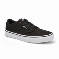 Vans Boys' ATWOOD Black/white Canvas Lace Up