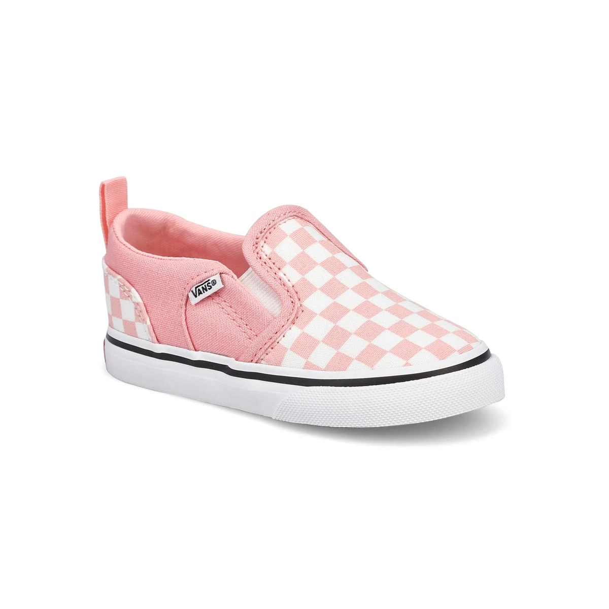 Vans Infants' Asher V Slip On Sneaer - Retro 4 Vans Infants' Asher V Slip On Sneaer - Retro - Image 2