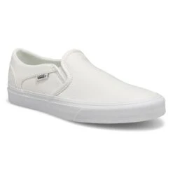 Vans Women's Asher Sneaker - White/White