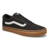Vans Men's Ward Sneaker - Black/Gum