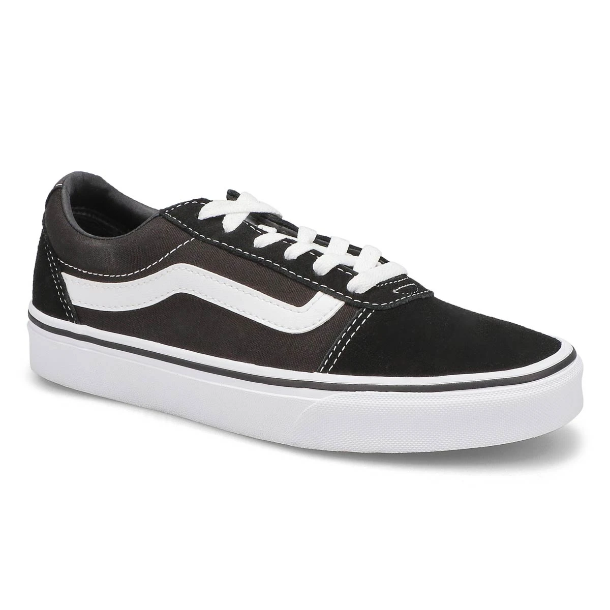 Vans Women's Ward Sneaker - Port Royale/White 6 Vans Women's Ward Sneaker - Port Royale/White - Image 4
