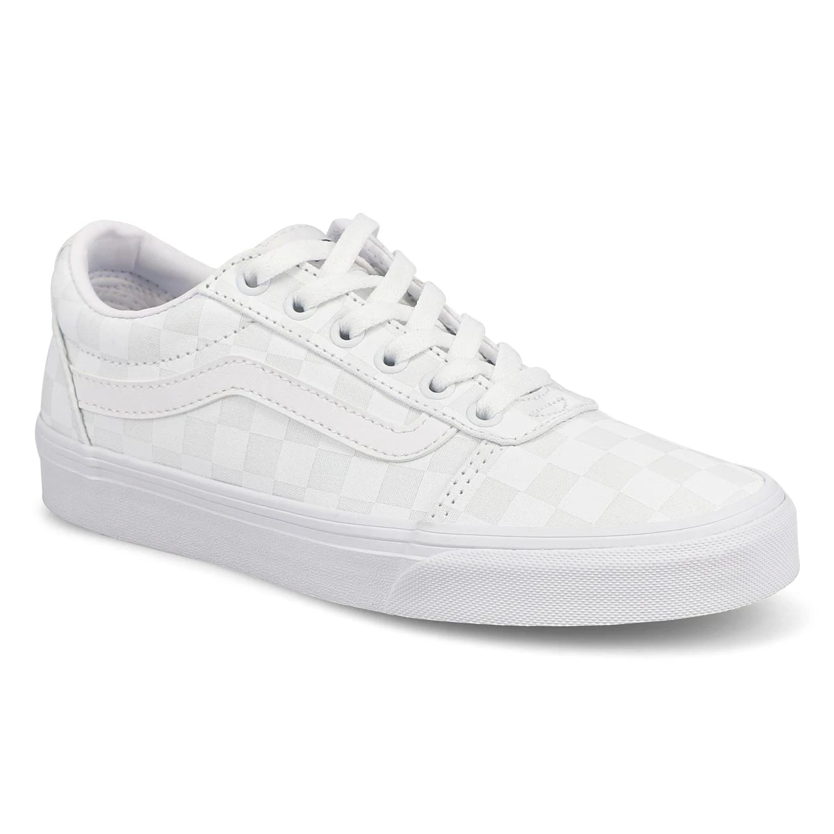 Vans Women's Ward Sneaker - Port Royale/White 8 Vans Women's Ward Sneaker - Port Royale/White - Image 6
