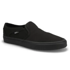Vans Women's Asher Sneaker - Black/Black