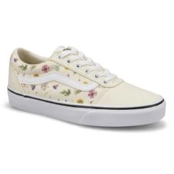 Vans Women's Ward Sneaker - Checkered White/W -ShoeVibe Sales Shop VN0A5HTM2VZ XXX 3