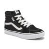 Vans Boys' Filmore Hi Top Sneaker - Black/ Wh